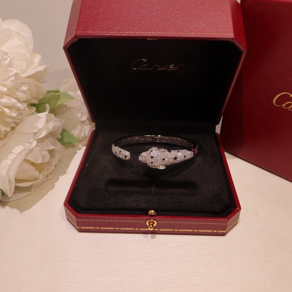 [⭐Luxery]PANTHERE BIG BRACELET DIAMONDS
