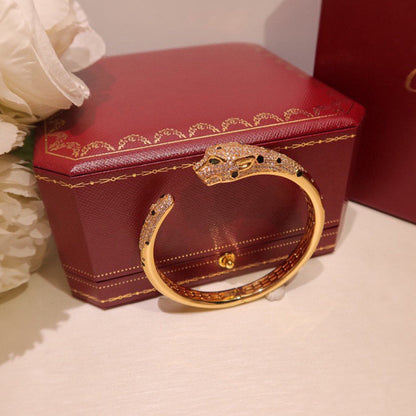 [⭐Luxery]PANTHERE BIG BRACELET DIAMONDS