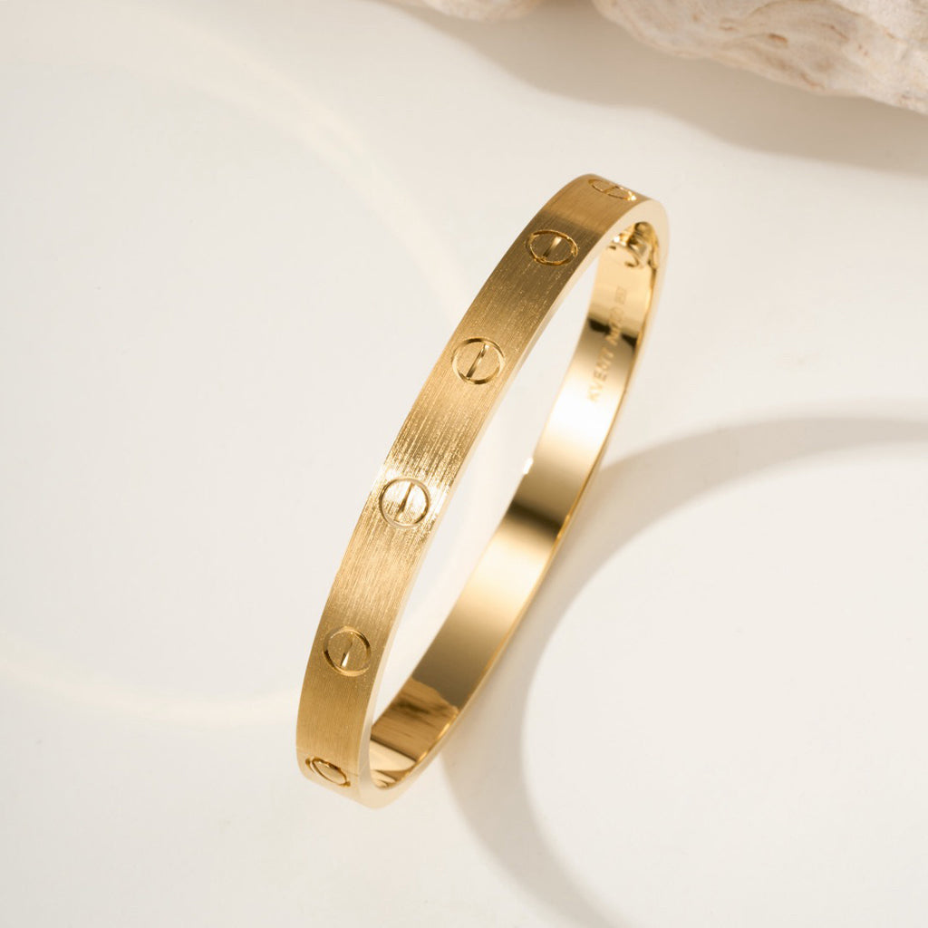 [⭐Luxery]LOVE BRACELET 6.1MM BRUSHED