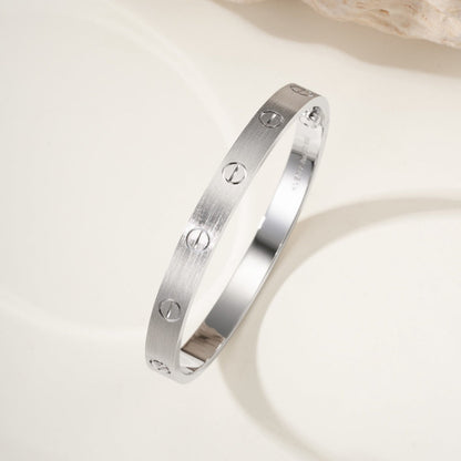 [⭐Luxery]LOVE BRACELET 6.1MM BRUSHED
