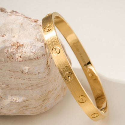 [⭐Luxery]LOVE BRACELET 6.1MM BRUSHED