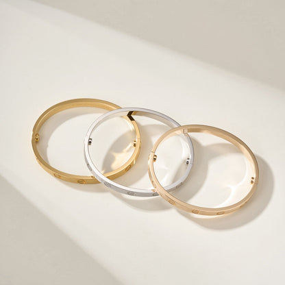 [⭐Luxery]LOVE BRACELET 6.1MM BRUSHED
