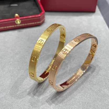 [⭐Luxery]LOVE BRACELET 6.1MM BRUSHED
