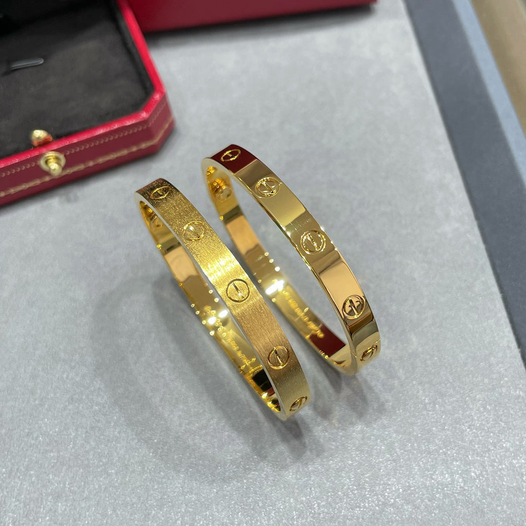[⭐Luxery]LOVE BRACELET 6.1MM BRUSHED
