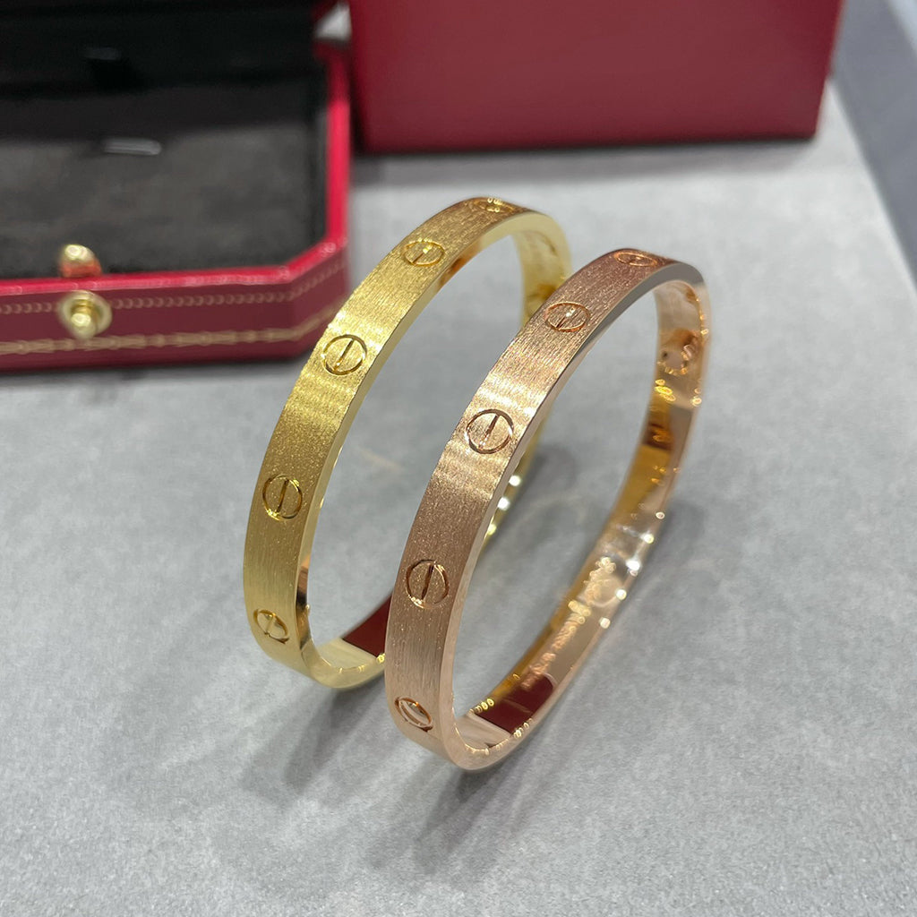 [⭐Luxery]LOVE BRACELET 6.1MM BRUSHED