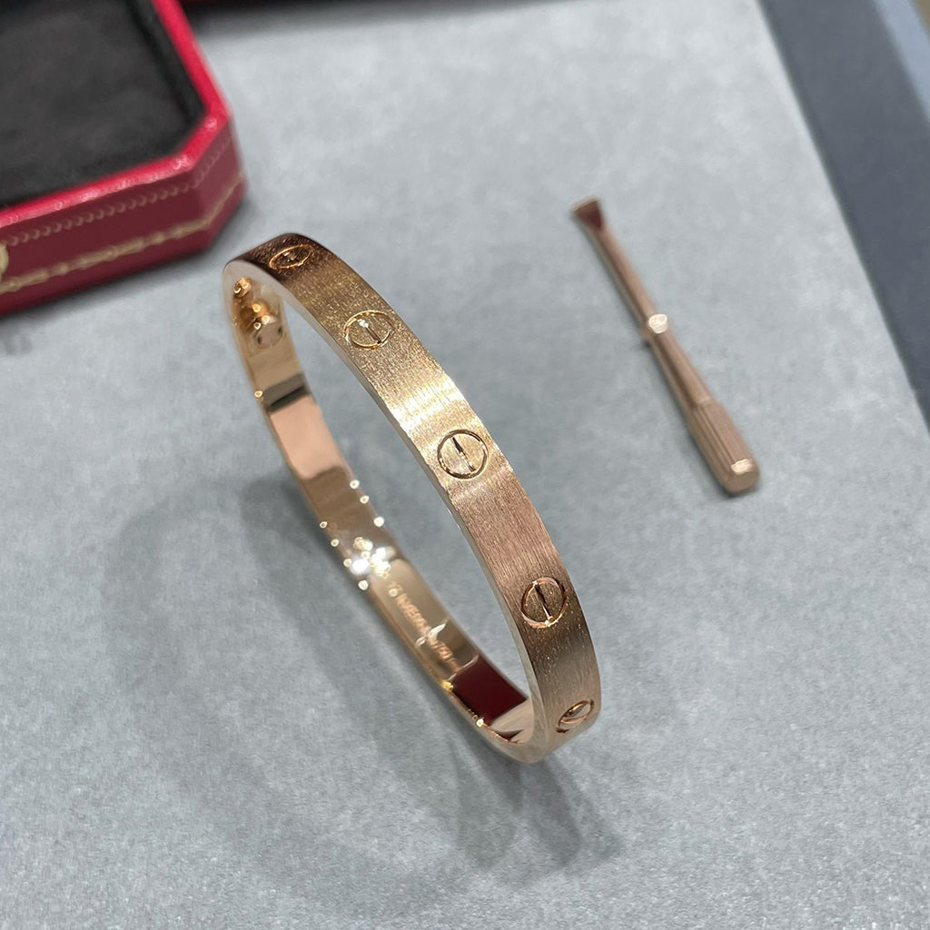 [⭐Luxery]LOVE BRACELET 6.1MM BRUSHED