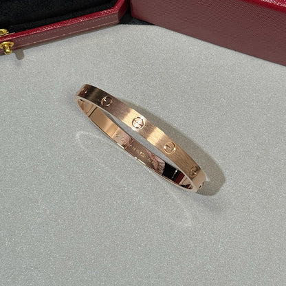 [⭐Luxery]LOVE BRACELET 6.1MM BRUSHED