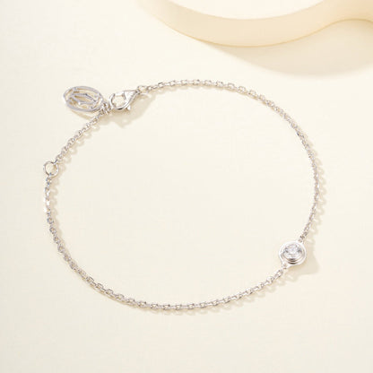 [⭐Luxery]DAMOUR BRACELET 1 DIAMOND