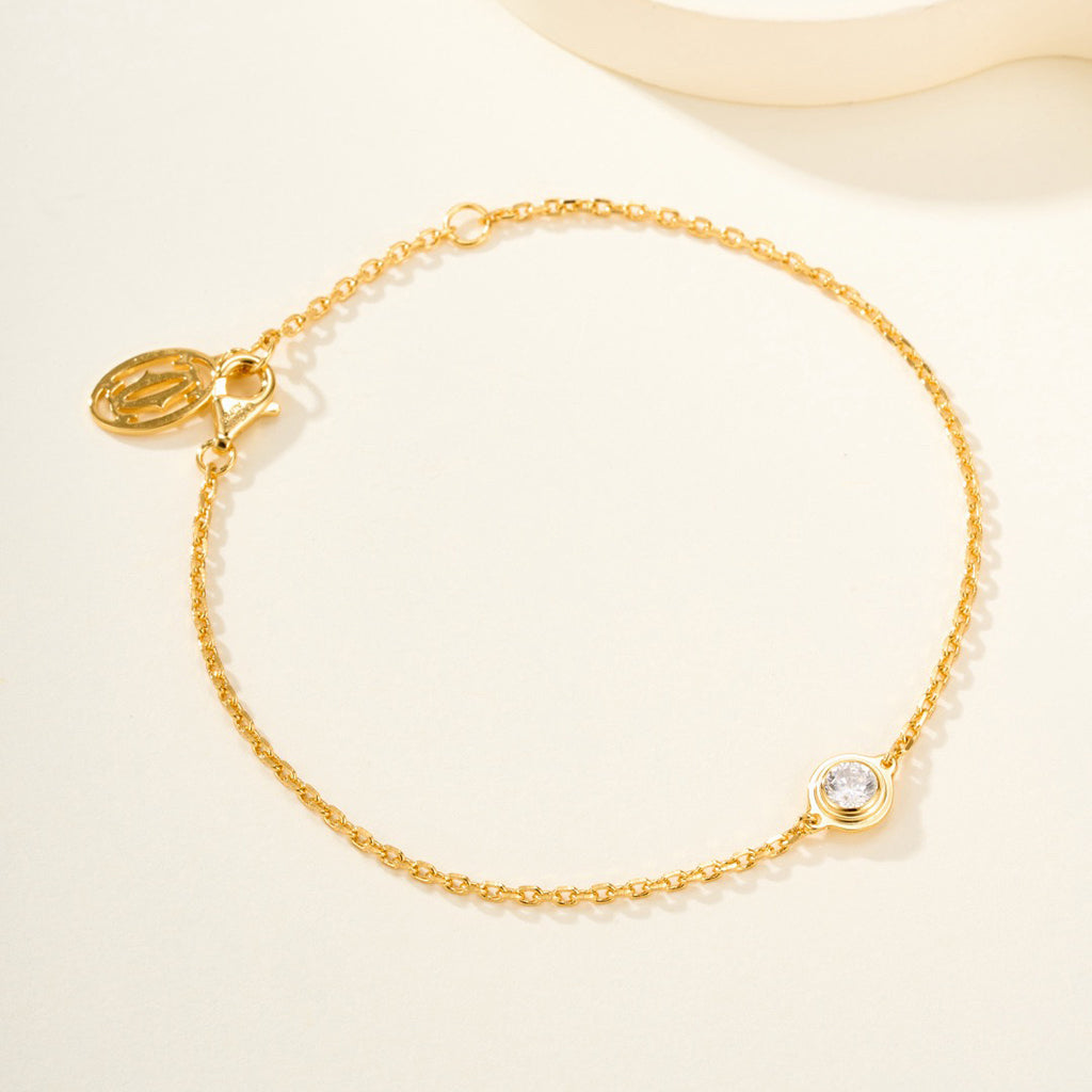 [⭐Luxery]DAMOUR BRACELET 1 DIAMOND
