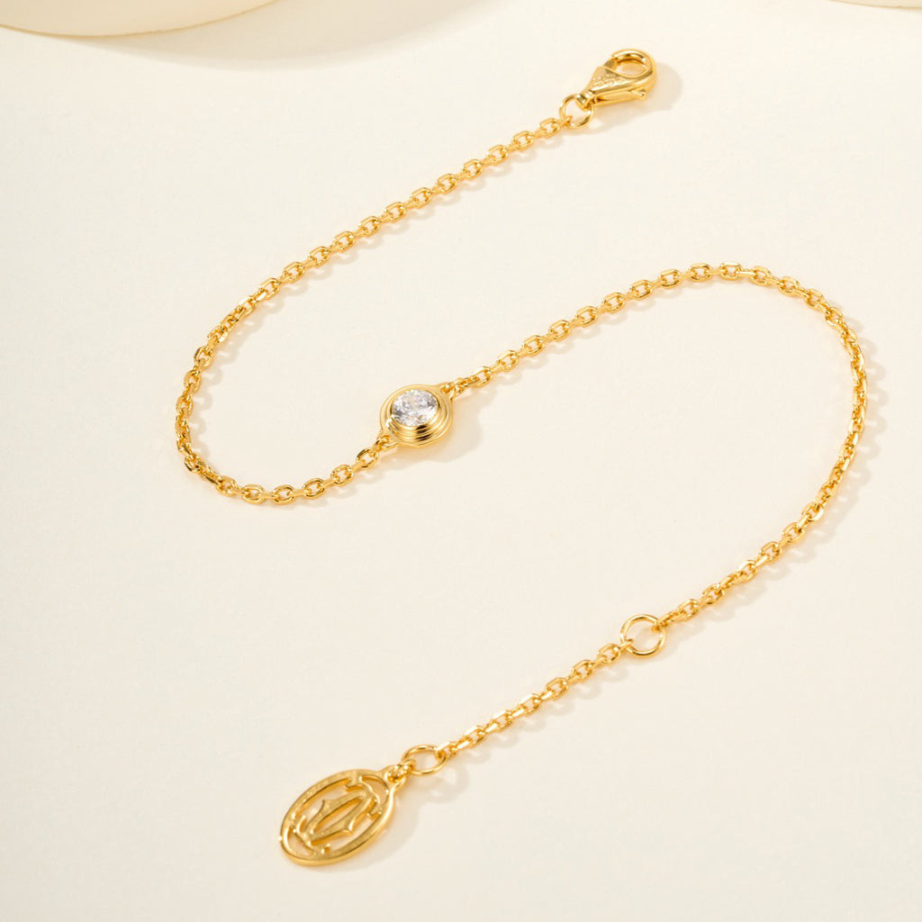 [⭐Luxery]DAMOUR BRACELET 1 DIAMOND