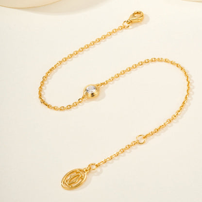 [⭐Luxery]DAMOUR BRACELET 1 DIAMOND