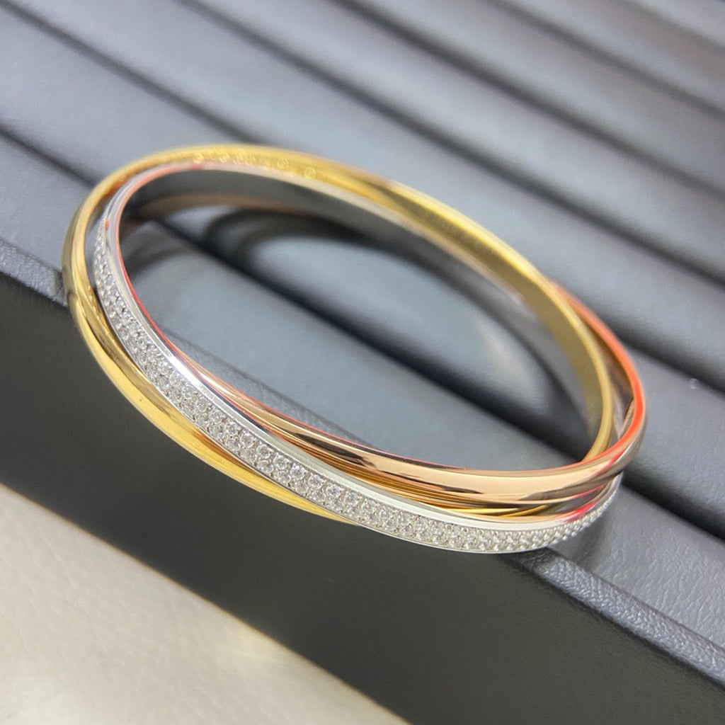 [⭐Luxery]TRINITY 2.8MM SMALL BRACELET