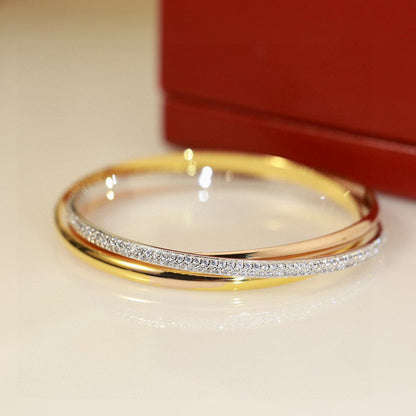 [⭐Luxery]TRINITY 2.8MM SMALL BRACELET