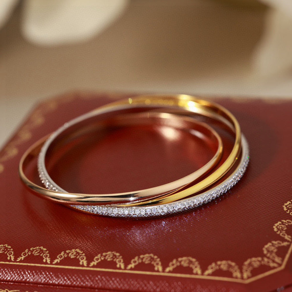 [⭐Luxery]TRINITY 2.8MM SMALL BRACELET