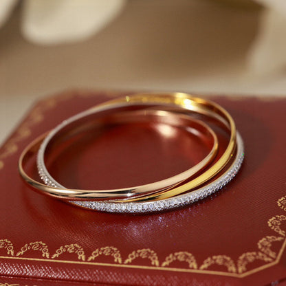 [⭐Luxery]TRINITY 2.8MM SMALL BRACELET