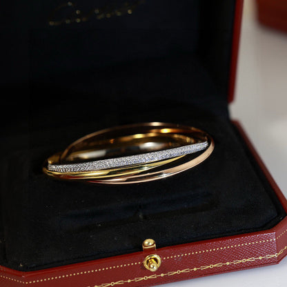 [⭐Luxery]TRINITY 2.8MM SMALL BRACELET