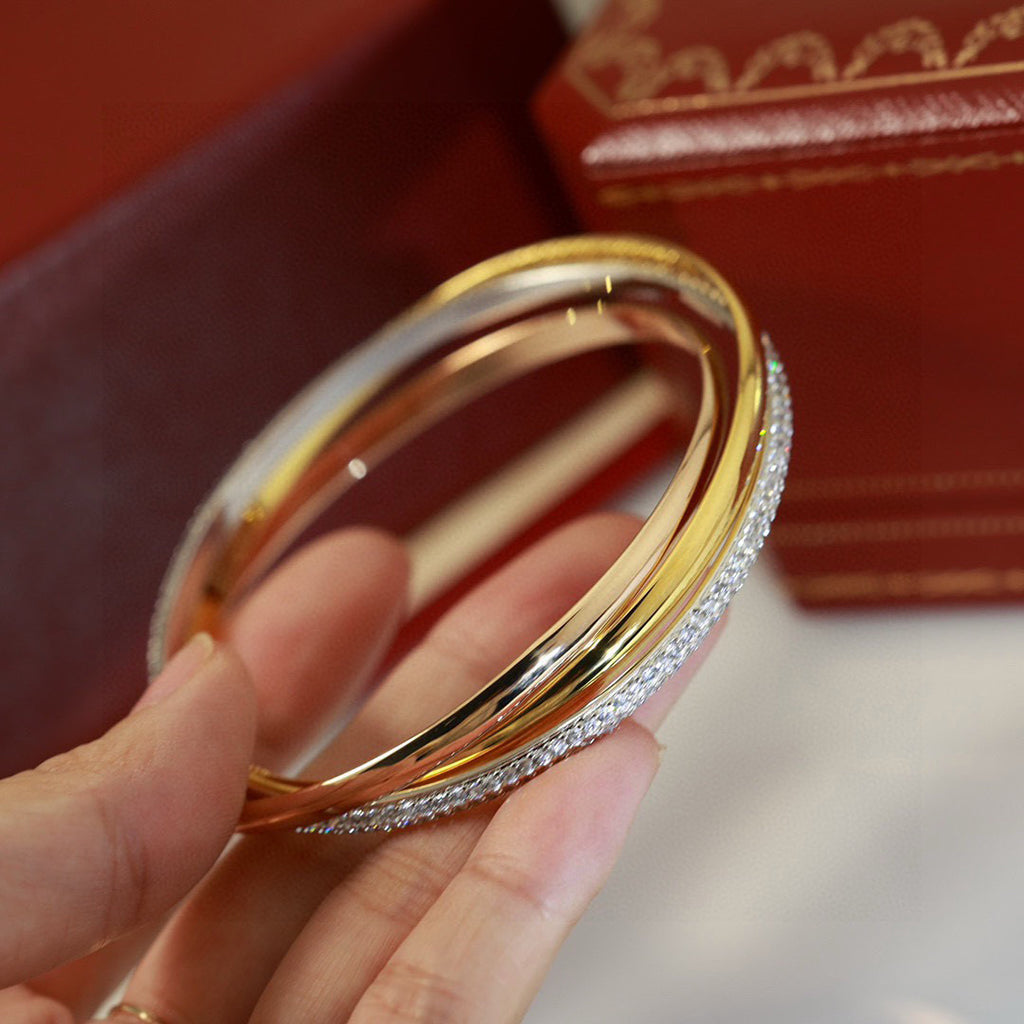 [⭐Luxery]TRINITY 2.8MM SMALL BRACELET