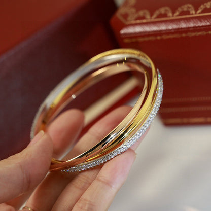 [⭐Luxery]TRINITY 2.8MM SMALL BRACELET