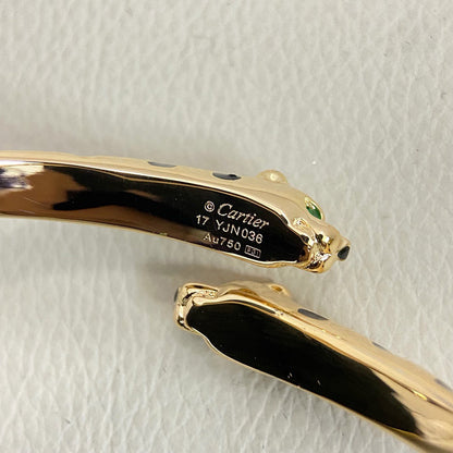 [⭐Luxery]PANTHERE DOUBLE HEADED OPEN BRACELET