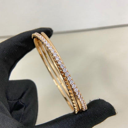 [⭐Luxery]ETINCELLE HALF-PAVED DIAMOND BRACELET