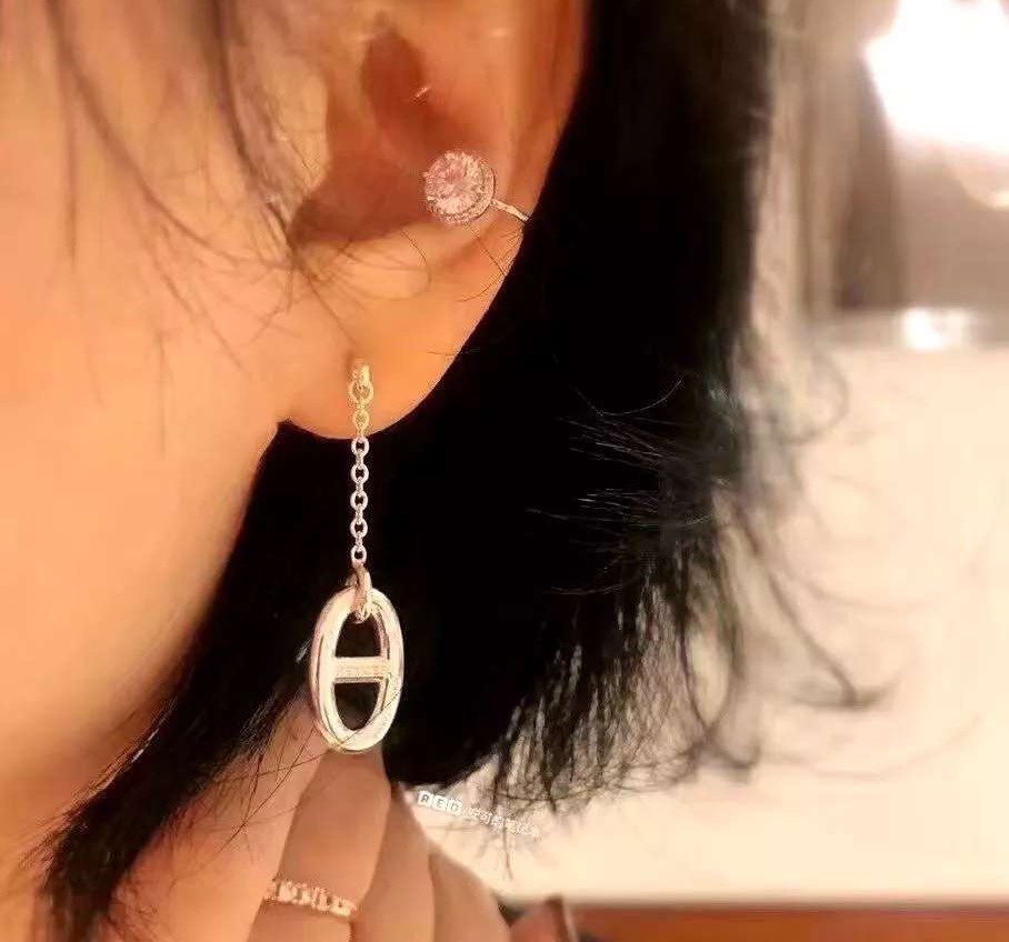 [⭐Luxery]CHAINE TASSEL EARRINGS