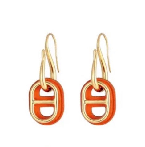 [⭐Luxery]HM O'MAILLON GOLD EARRINGS