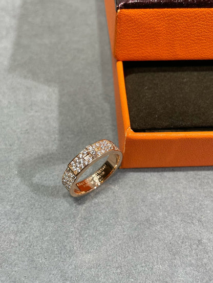 [⭐Luxery]KELLY PINK GOLD DIAMOND RING