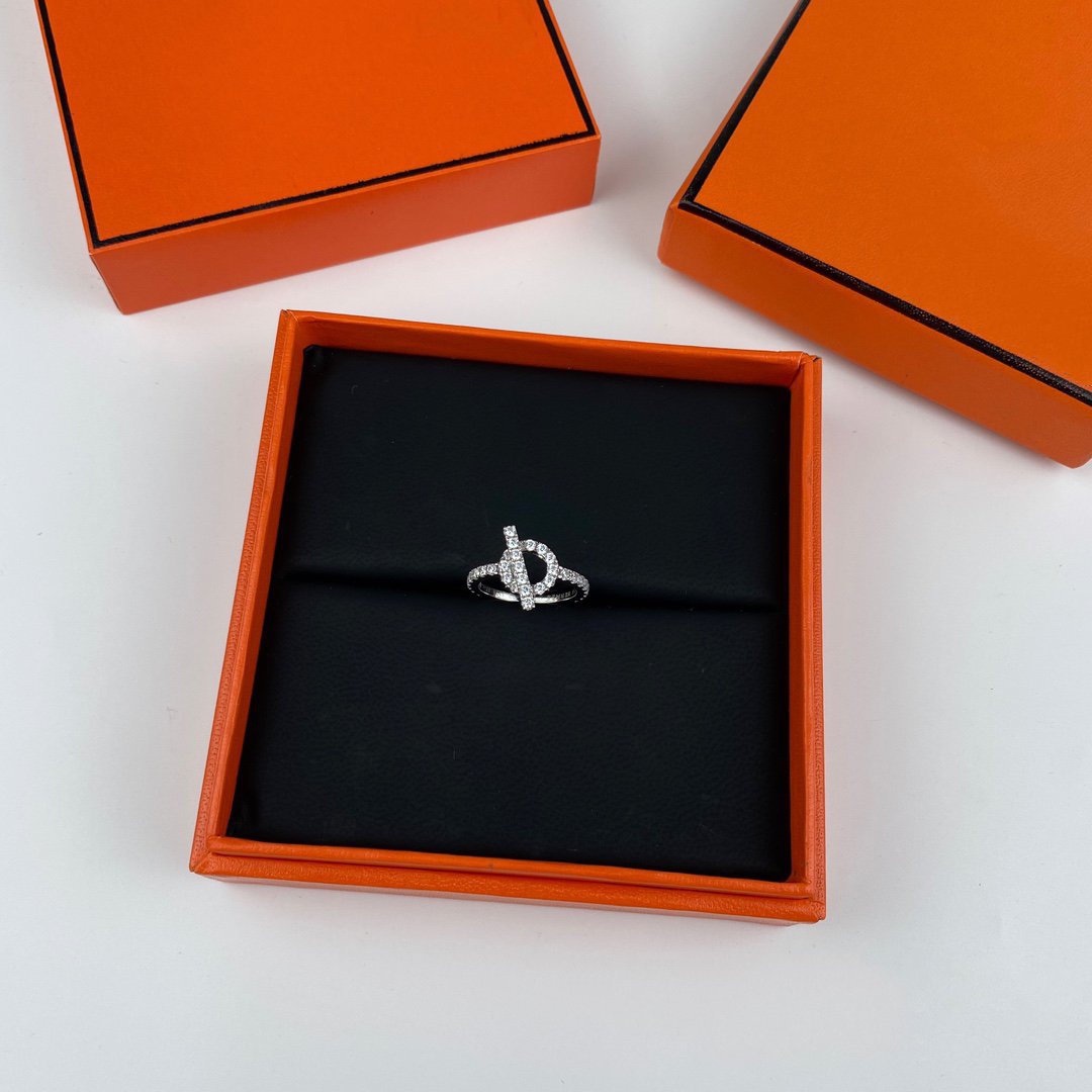 [⭐Luxery]ECHAPPEE RING SILVER DIAMOND