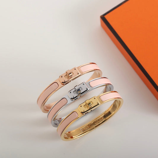 [⭐Luxery]HM KELLY LIGHT PINK BRACELET
