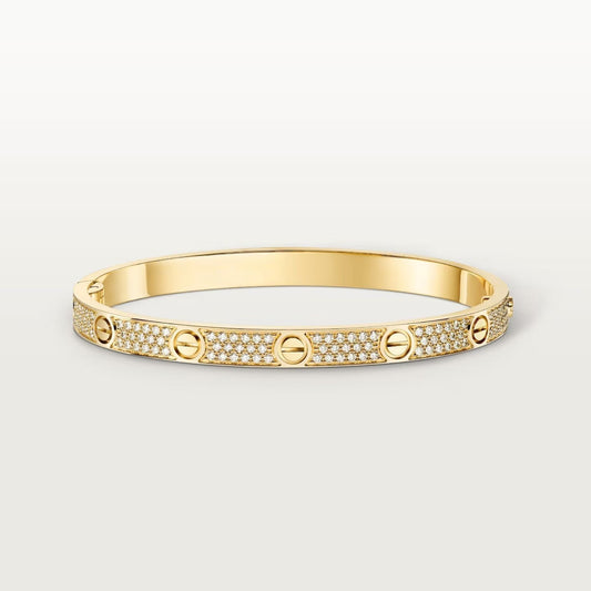 [⭐Luxery]LOVE BRACELET 4.8MM DIAMOND-PAVED