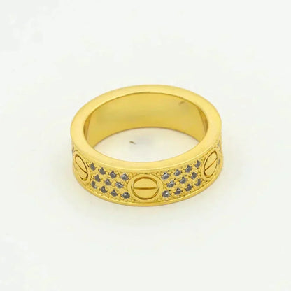 [⭐Luxery]LOVE RING 5.5MM DIAMONDS PAVED