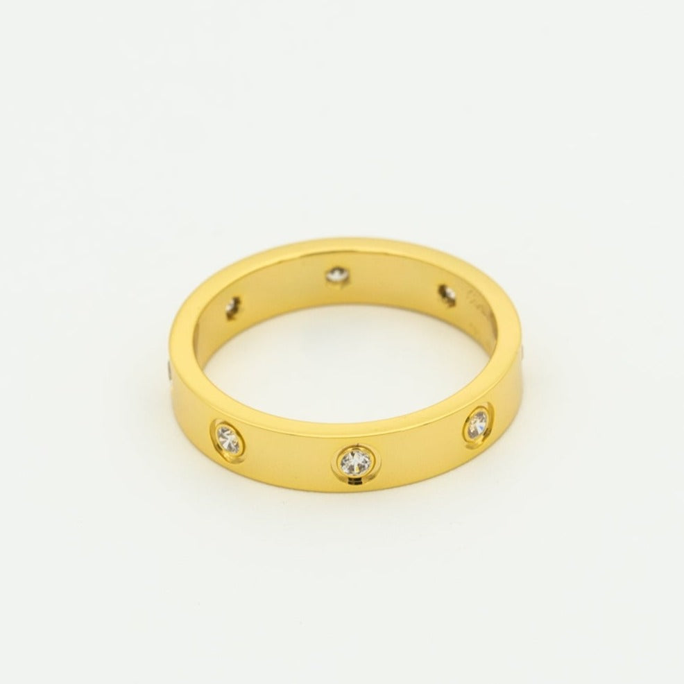 [⭐Luxery]LOVE RING 3.6MM 8 DIAMONDS