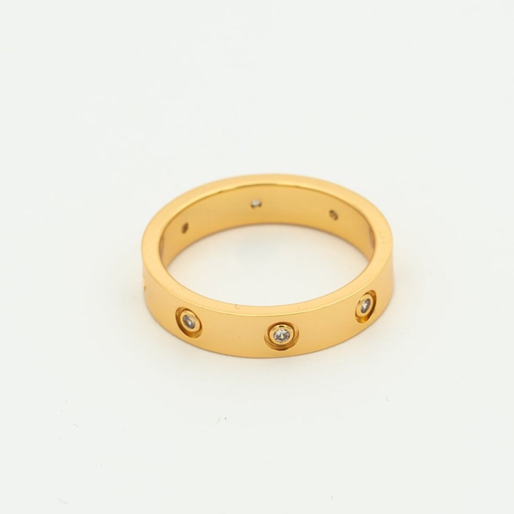 [⭐Luxery]LOVE RING 3.6MM 8 DIAMONDS