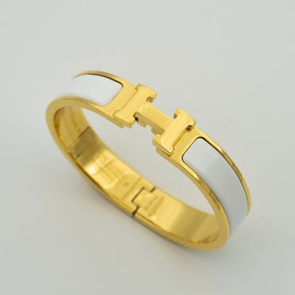 [⭐Luxery]H WHITE BRACELET