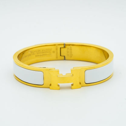[⭐Luxery]H WHITE BRACELET