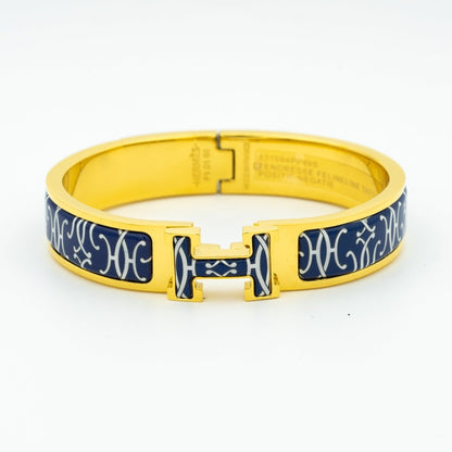 [⭐Luxery]H BRACELET BLACK MULTICOLOR