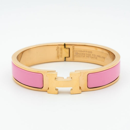 [⭐Luxery]H PINK BRACELET