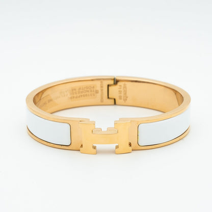 [⭐Luxery]H WHITE BRACELET