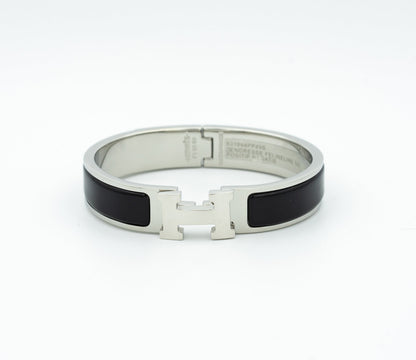 [⭐Luxery]H BLACK BRACELET