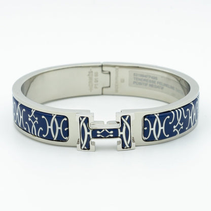 [⭐Luxery]H BRACELET BLACK MULTICOLOR
