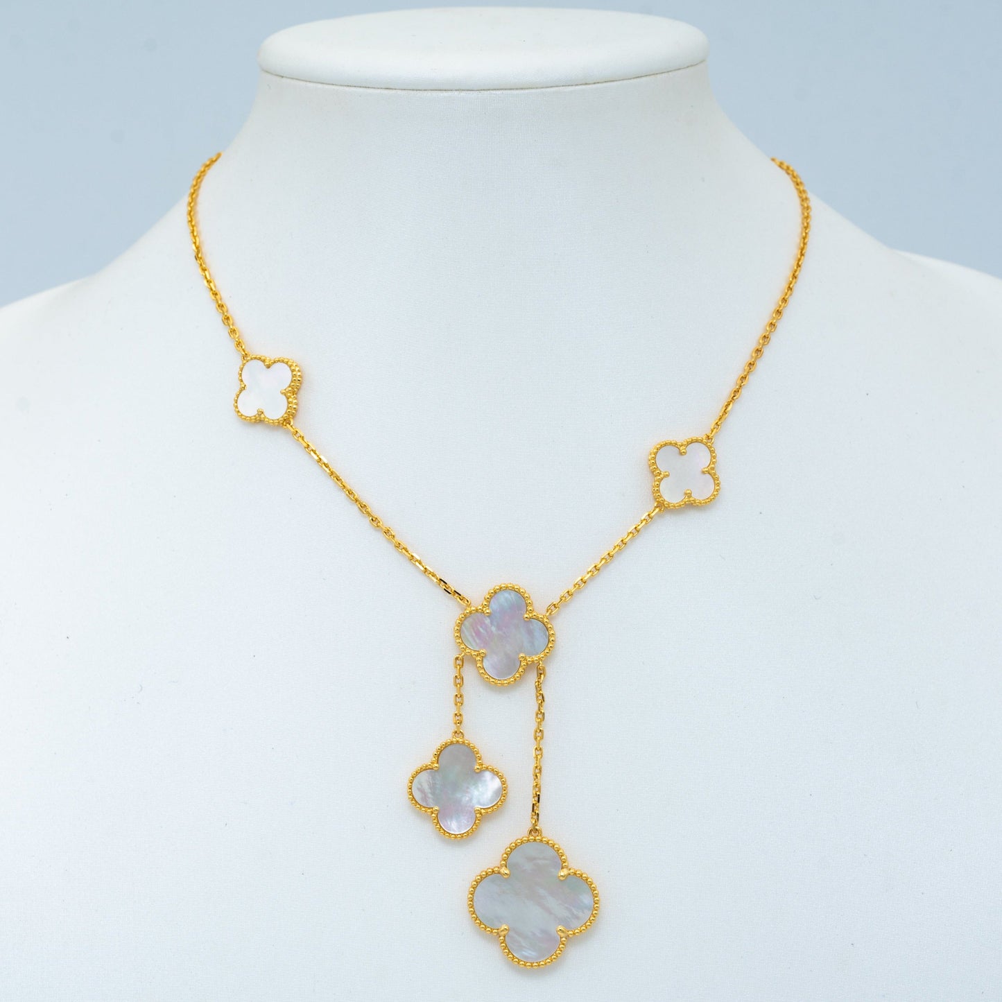[⭐Luxery]CLOVER MOTHER OF PEARL NECKLACE 6 MOTIF