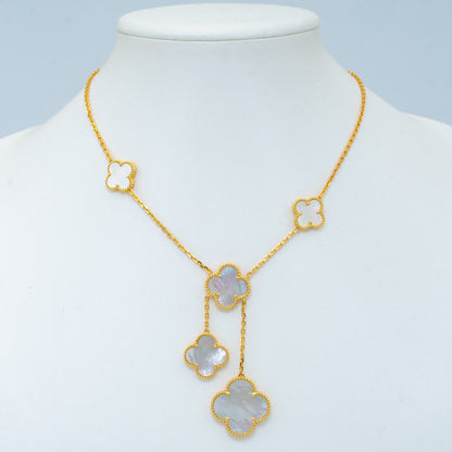 [⭐Luxery]CLOVER MOTHER OF PEARL NECKLACE 6 MOTIF