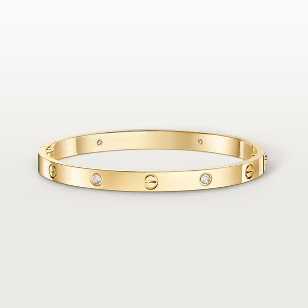 [⭐Luxery]LOVE BRACELET 4.8MM 4 DIAMONDS