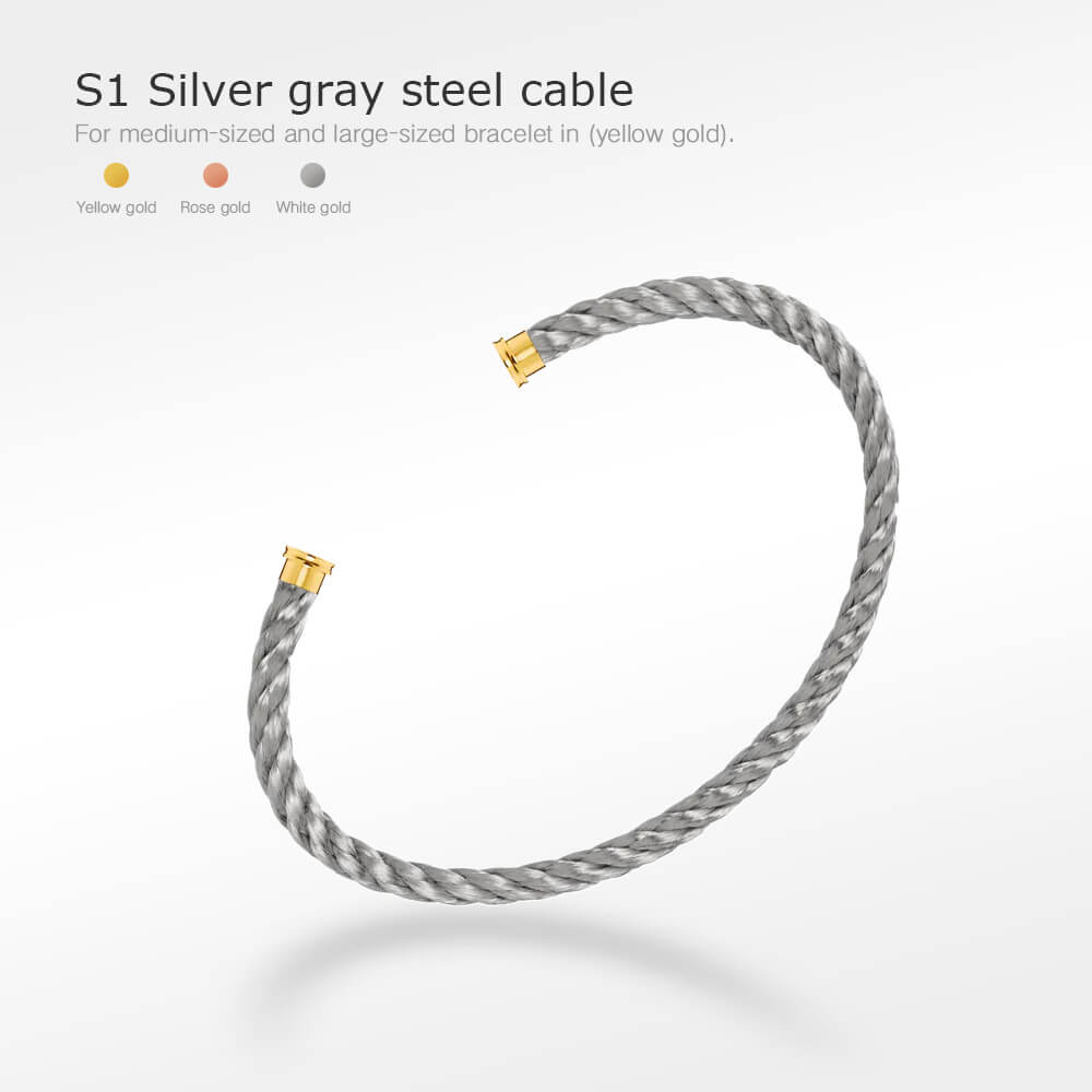 [⭐Luxery]FORCE SERIES BRACELET CABLES 50 CHOICES (DIY SELECTION)