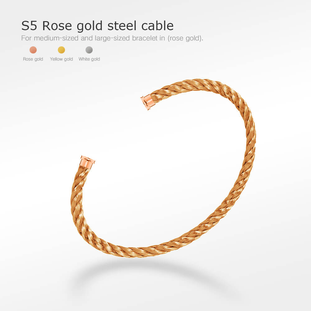 [⭐Luxery]FORCE SERIES BRACELET CABLES 50 CHOICES (DIY SELECTION)