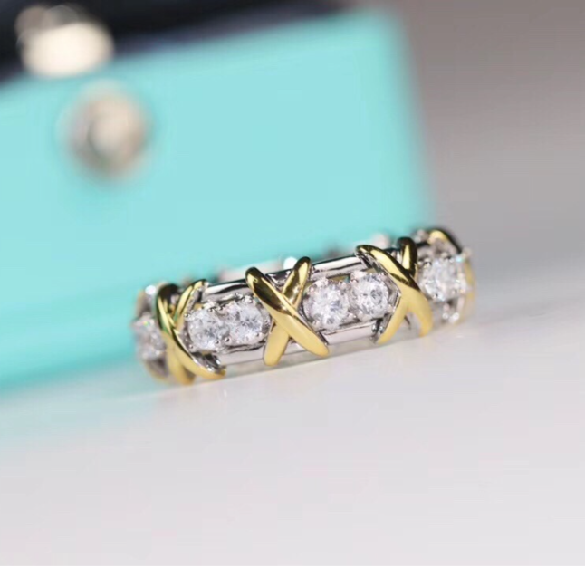 [⭐Luxery jewelrys]Classic Gold Diamond Ring