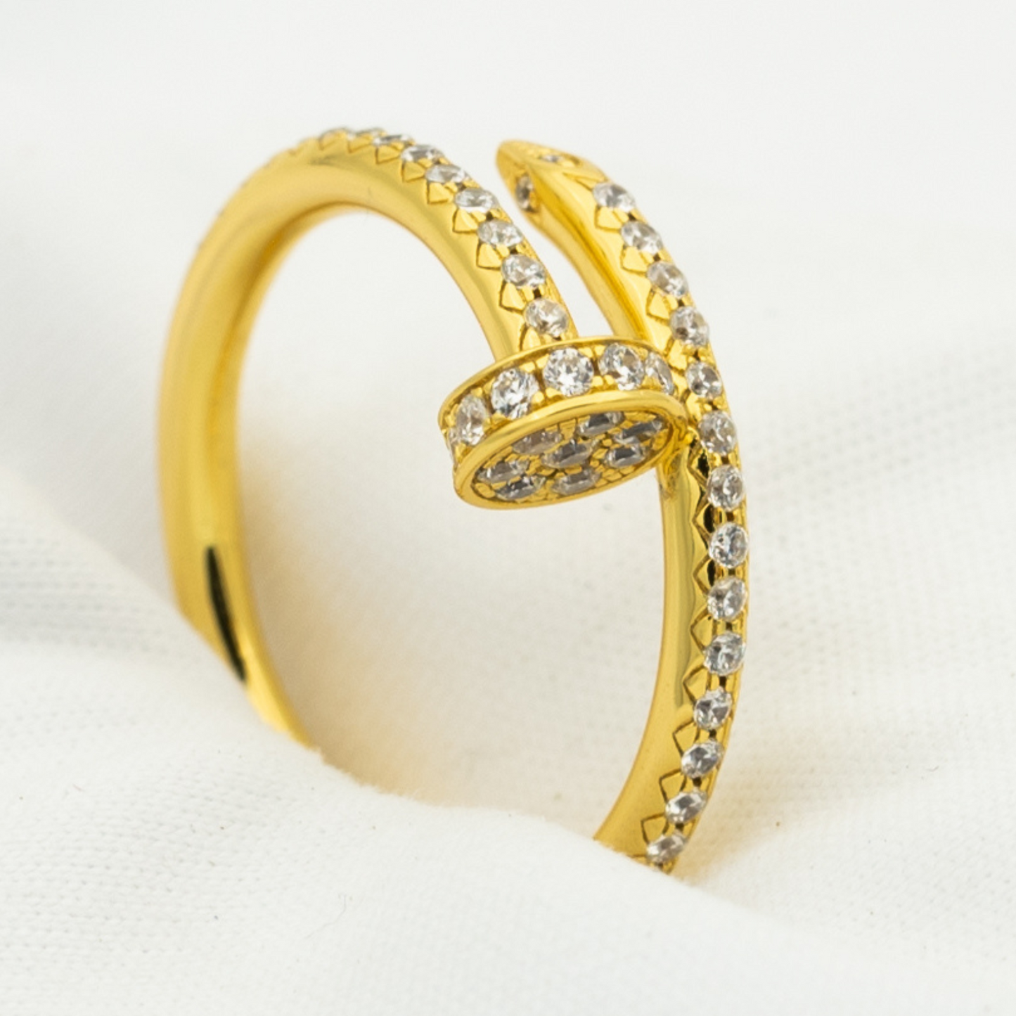 [⭐Luxery]JUSTE RING 1.8MM GOLD DIAMONDS