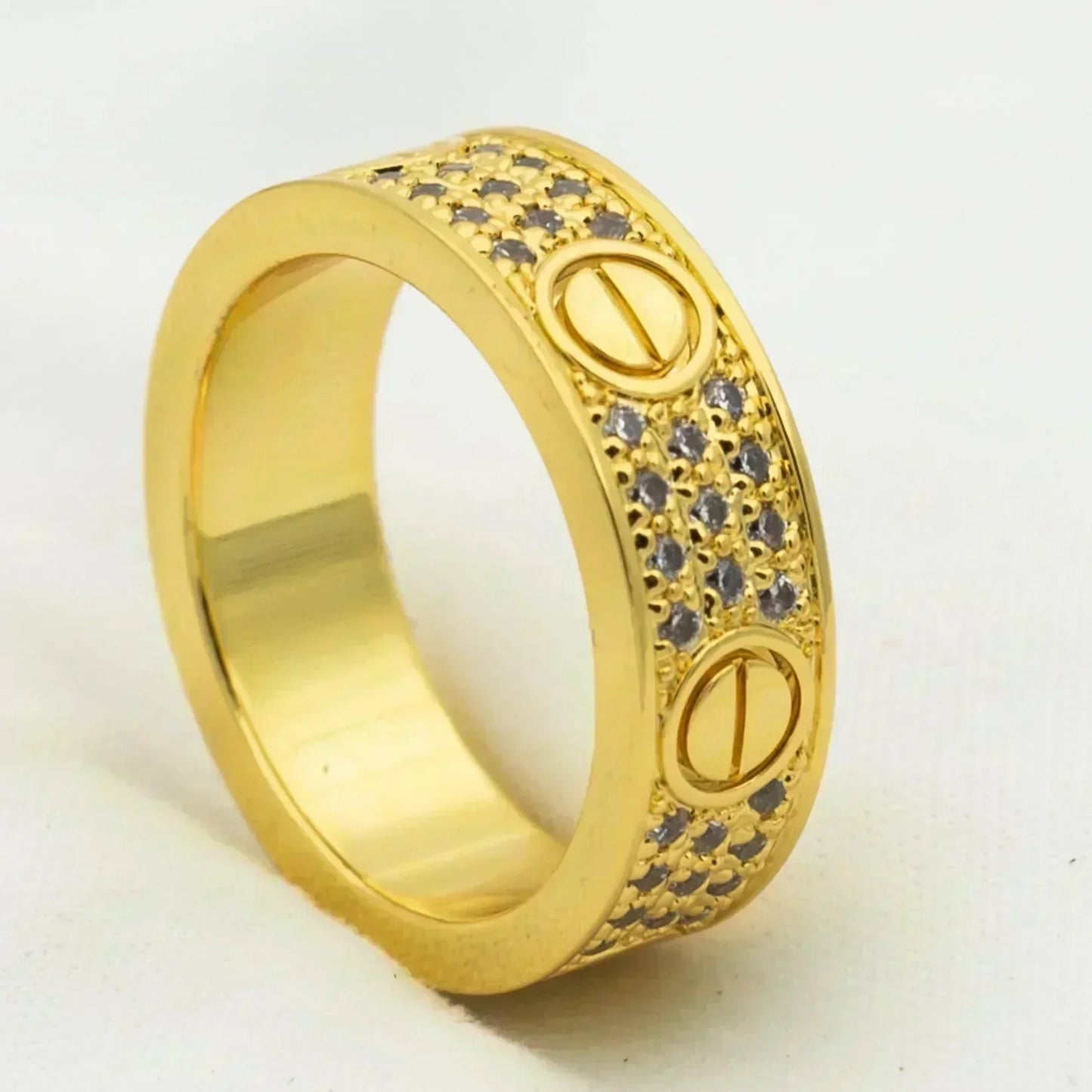 [⭐Luxery]LOVE RING 5.5MM DIAMONDS PAVED