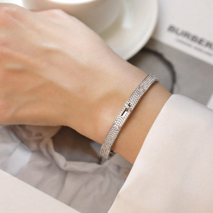 [⭐Luxery]KELLY BRACELET DIAMOND PAVED
