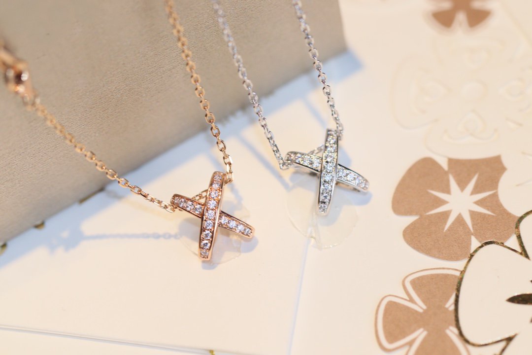 [⭐Luxery]JEUX DE DIAMOND NECKLACE